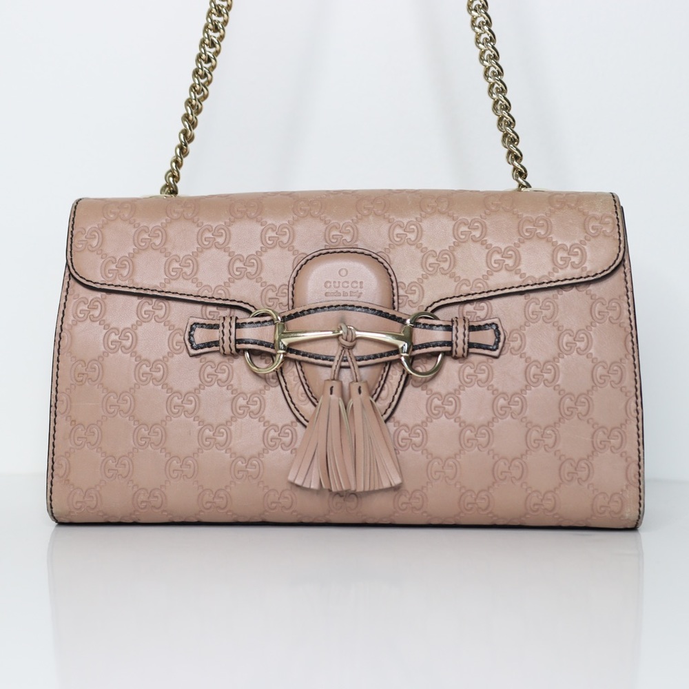 GUCCI Medium Guccissima Emily Shoulder Bag